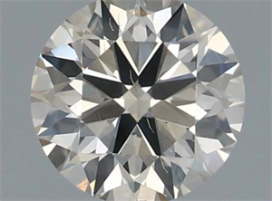 Picture of Natural Diamond 0.75 Carats, Round with Excellent Cut, L Color, SI1 Clarity and Certified by IGI