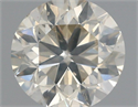 Natural Diamond 0.70 Carats, Round with Very Good Cut, L Color, SI2 Clarity and Certified by IGI