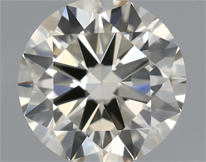 Picture of Natural Diamond 0.73 Carats, Round with Excellent Cut, M Color, VVS2 Clarity and Certified by IGI