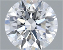 Diamante Natural 0.44 quilates, Redondo , Color E, claridad VVS2 y certificado GIA