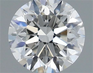 Foto Diamante Natural 0.40 quilates, Redondo , Color I, claridad VVS1 y certificado GIA de