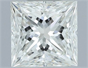 Natural Diamond 0.71 Carats, Princess with  Cut, H Color, VVS1 Clarity and Certified by IGI