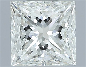 Foto Diamante Natural 0.71 quilates, Princesa , Color H, claridad VVS1 y certificado IGI de