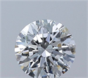 Natural Diamond 0.56 Carats, Round with Excellent Cut, E Color, SI1 Clarity and Certified by GIA