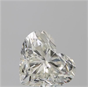 Natural Diamond 2.50 Carats, Heart with  Cut, H Color, VVS2 Clarity and Certified by IGI