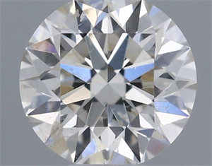 Foto Diamante Natural 0.42 quilates, Redondo , Color J, claridad I1 y certificado GIA de