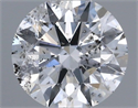 Diamante Natural 0.40 quilates, Redondo , Color E, claridad I1 y certificado GIA