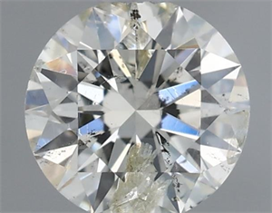 Picture of Natural Diamond 0.40 Carats, Round with Excellent Cut, I Color, I1 Clarity and Certified by IGI