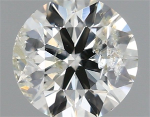 Picture of Natural Diamond 0.40 Carats, Round with Excellent Cut, I Color, I1 Clarity and Certified by IGI