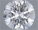 Natural Diamond 0.40 Carats, Round with Excellent Cut, E Color, I1 Clarity and Certified by GIA