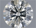 Diamante Natural 0.40 quilates, Redondo , Color J, claridad I1 y certificado IGI