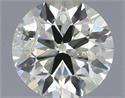 Natural Diamond 0.41 Carats, Round with Excellent Cut, M Color, I1 Clarity and Certified by IGI