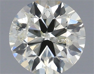 Picture of Natural Diamond 0.41 Carats, Round with Excellent Cut, M Color, I1 Clarity and Certified by IGI