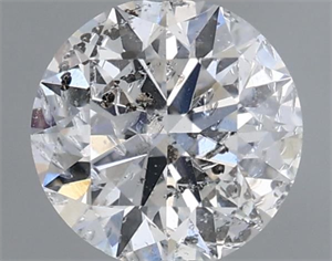 Picture of Natural Diamond 0.40 Carats, Round with Excellent Cut, F Color, I1 Clarity and Certified by IGI
