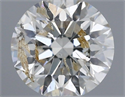Diamante Natural 0.41 quilates, Redondo , Color I, claridad I1 y certificado IGI