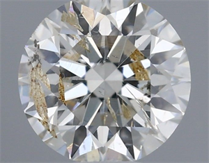 Foto Diamante Natural 0.41 quilates, Redondo , Color I, claridad I1 y certificado IGI de