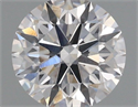 Natural Diamond 0.72 Carats, Round with Very Good Cut, I Color, VS2 Clarity and Certified by GIA