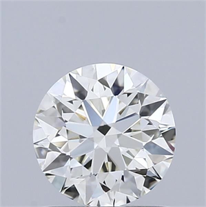 Foto Diamante Natural 0.71 quilates, Redondo , Color L, claridad VVS2 y certificado GIA de