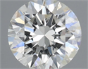Natural Diamond 0.45 Carats, Round with Excellent Cut, H Color, I1 Clarity and Certified by GIA