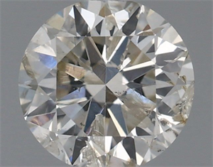 Picture of Natural Diamond 0.40 Carats, Round with Excellent Cut, K Color, I1 Clarity and Certified by IGI
