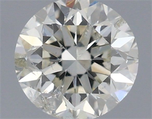 Foto Diamante Natural 0.40 quilates, Redondo , Color J, claridad I1 y certificado IGI de