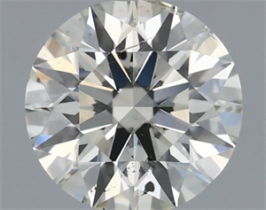 Foto Diamante Natural 0.82 quilates, Redondo , Color J, claridad SI2 y certificado IGI de