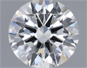 Natural Diamond 0.40 Carats, Round with Excellent Cut, G Color, SI2 Clarity and Certified by IGI