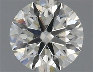 Foto Diamante Natural 0.40 quilates, Redondo , Color J, claridad SI2 y certificado IGI de