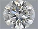 Natural Diamond 0.40 Carats, Round with Excellent Cut, H Color, SI2 Clarity and Certified by IGI