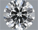 Natural Diamond 0.40 Carats, Round with Excellent Cut, G Color, SI2 Clarity and Certified by IGI