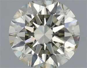 Picture of Natural Diamond 0.51 Carats, Round with Excellent Cut, L Color, SI2 Clarity and Certified by IGI