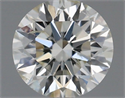 Natural Diamond 0.40 Carats, Round with Excellent Cut, H Color, SI2 Clarity and Certified by IGI