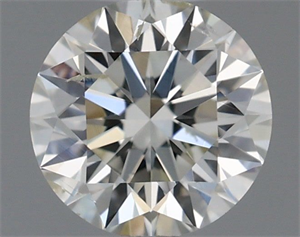 Picture of Natural Diamond 0.40 Carats, Round with Excellent Cut, H Color, SI2 Clarity and Certified by IGI