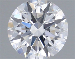 Picture of Natural Diamond 0.41 Carats, Round with Excellent Cut, E Color, SI2 Clarity and Certified by GIA