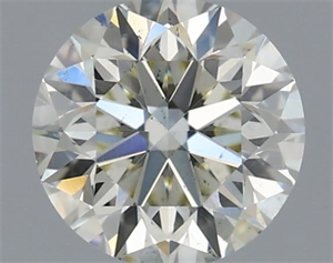Foto Diamante Natural 0.70 quilates, Redondo , Color J, claridad SI1 y certificado IGI de