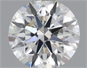 Diamante Natural 0.72 quilates, Redondo , Color H, claridad VVS1 y certificado IGI