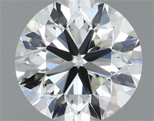 Foto Diamante Natural 0.90 quilates, Redondo , Color I, claridad VS1 y certificado IGI de