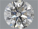 Natural Diamond 1.13 Carats, Round with Very Good Cut, I Color, SI2 Clarity and Certified by IGI