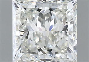 Picture of Natural Diamond 1.50 Carats, Princess with  Cut, H Color, VS1 Clarity and Certified by IGI