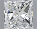 Natural Diamond 2.00 Carats, Princess with  Cut, H Color, VS2 Clarity and Certified by IGI