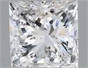 Diamante Natural 1.50 quilates, Princesa , Color H, claridad I1 y certificado IGI