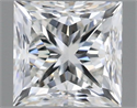 Natural Diamond 0.70 Carats, Princess with  Cut, G Color, VS1 Clarity and Certified by IGI
