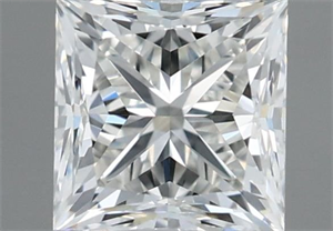 Picture of Natural Diamond 0.71 Carats, Princess with  Cut, H Color, VVS1 Clarity and Certified by IGI