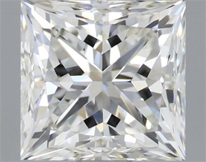 Picture of Natural Diamond 1.00 Carats, Princess with  Cut, H Color, VS1 Clarity and Certified by IGI