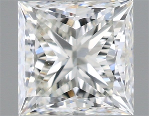Picture of Natural Diamond 1.01 Carats, Princess with  Cut, I Color, VS1 Clarity and Certified by IGI