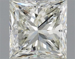Picture of Natural Diamond 1.50 Carats, Princess with  Cut, J Color, SI1 Clarity and Certified by IGI