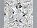 Natural Diamond 1.50 Carats, Princess with  Cut, I Color, VS2 Clarity and Certified by IGI