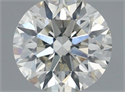 Diamante Natural 0.60 quilates, Redondo , Color I, claridad VVS2 y certificado IGI