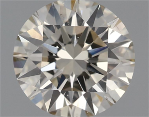 Picture of Natural Diamond 1.07 Carats, Round with Excellent Cut, N Color, SI1 Clarity and Certified by GIA
