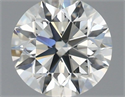Diamante Natural 0.90 quilates, Redondo , Color K, claridad VVS1 y certificado GIA